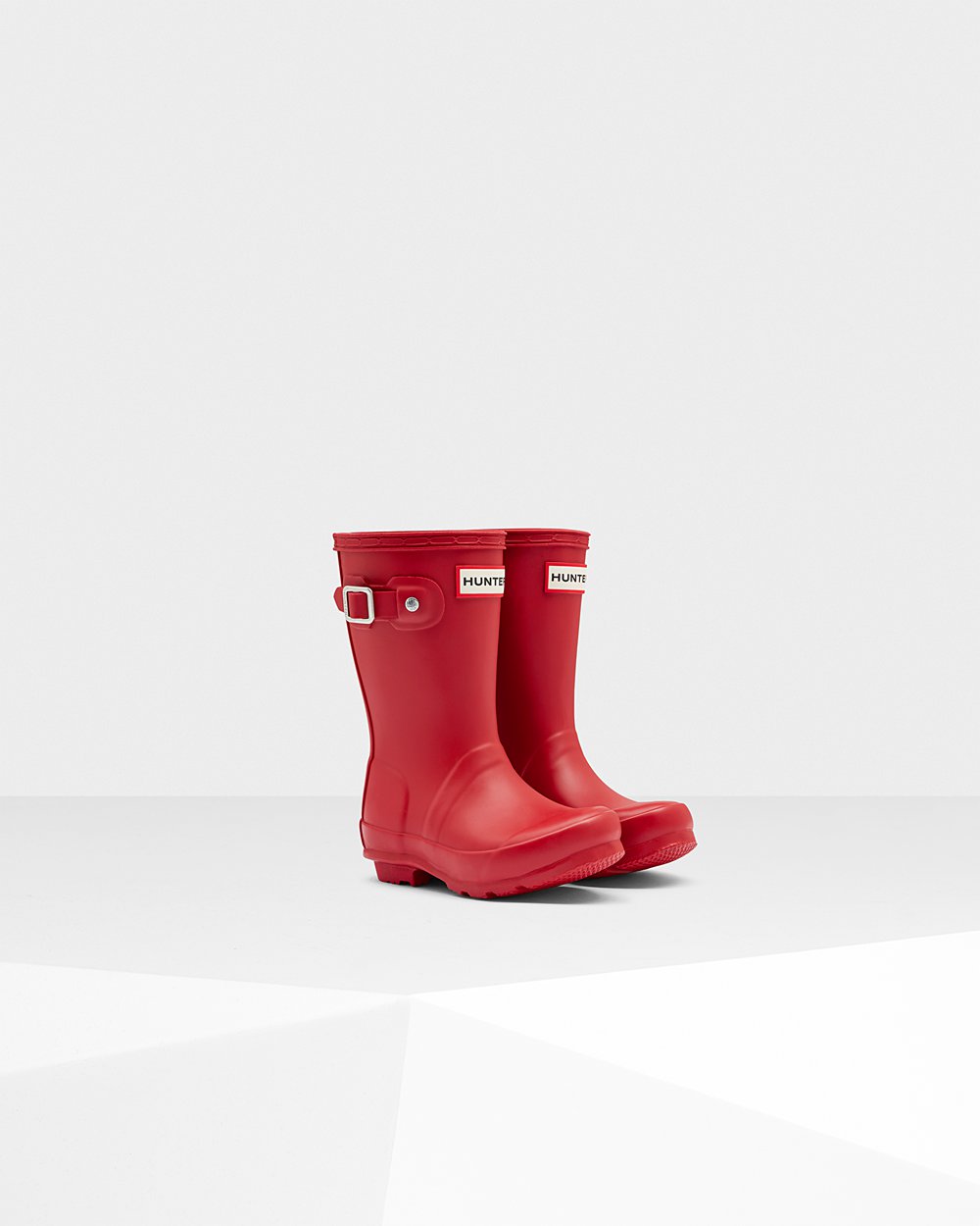 Hunter Niños Original Little - Botas de Lluvia Rojas - 745-LUTPOE